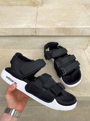 Мужские сандалии Adidas Adilette Sandals босоножки адидас чёрные (41-45) 3198 фото