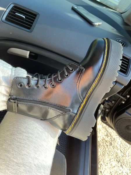 Женские ботинки Dr. Martens Black чёрные (36-41) 2968 фото