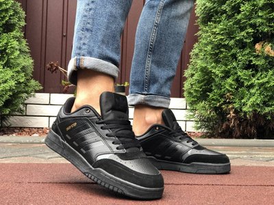 Мужские кроссовки Adidas Drop Step чёрные (41-46) 2889 фото