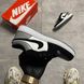 Мужские кроссовки Nike Air Jordan 1 Retro Low темно-серые с чёрно-белым низкие (41-45) 2920 фото 3