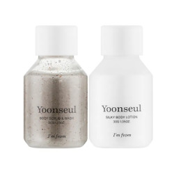 Набор миниатюр ухода за телом, Body Discovery Kit Yoonseul, I'm From, пилинг-гель для душа 30 мл; лосьон для тела 30 мл