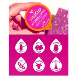 Кофе с коллагеном и биотином, Beauty Coffee Pods VitaCup, 128 шт