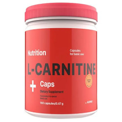 L карнитин, AB PRO Nutrition L Carnitine, 160 капсул