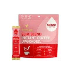 Кава з гарцинією камбоджійською та женьшенем, VitaCup Slim Instant Sticks, 24 стика