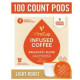 Кава для енергії, Breakfast Blend Coffee Pods, VitaCup, 100 шт