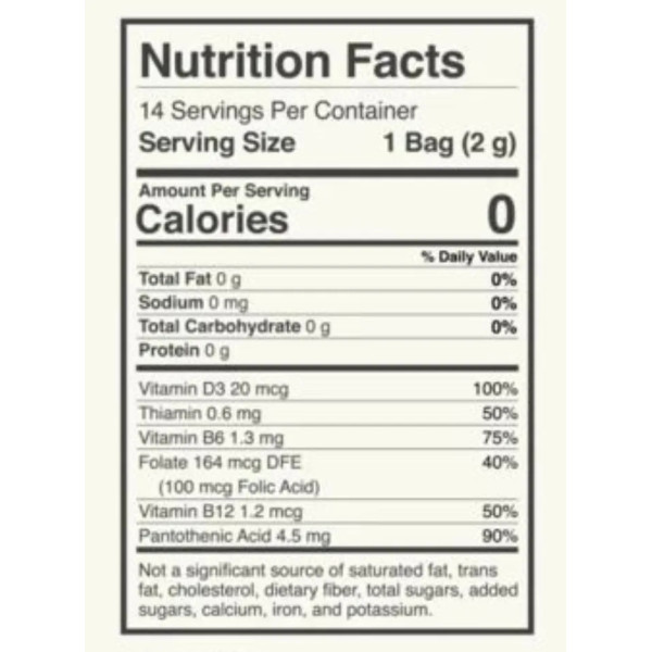 Настояний чай з MCT, куркумою, корицею і вітамінами, Genius Tea Bags, VitaCup, 56 шт