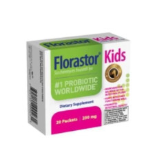 Пробіотики для дітей 250 мг, Probiotic For Kids Florastor, 20 капсул