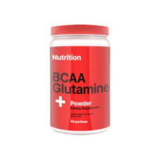 BCAA та L-глутамін, зі смаком полуниці, BCAA Glutamine AB PRO Nutrition, 1000 г