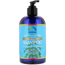 Шампунь з хною та біотином, Rainbow Research Henna & Biotin Herbal Shampoo, 360 мл