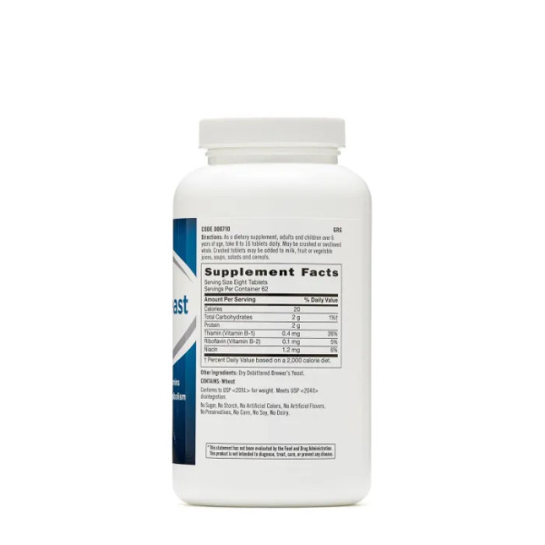 Пивні дріжджі, Brewer's Yeast, GNC, 500 мг, 500 таблеток