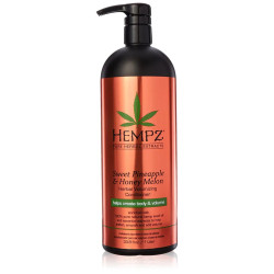 Увлажняющий кондиционер для объема волос, сладкий ананас и медовая дыня, Herbal Volumizing Conditioner Hempz, 1 л