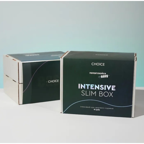 Інтенсивний курс зниження ваги, Intensive Slim box, Choice, 15 днів