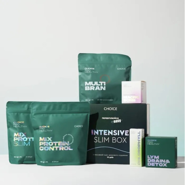 Інтенсивний курс зниження ваги, Intensive Slim box, Choice, 15 днів