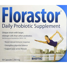 Пробіотики 250 мг максимальна сила, Florastor Probiotic, 50 капсул