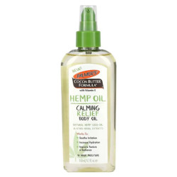 Масло для тела с маслом какао и конопляным маслом, Palmer's Cocoa Butter Formula with Vitamin E Hemp Oil Calming Relief Body Oil, 150 мл