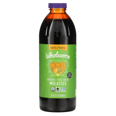 Патока органічна несульфована Wholesome Sweeteners Molasses, 946 мл