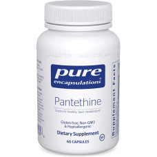 Пантетин, Pantethine Pure Encapsulations, 60 капсул