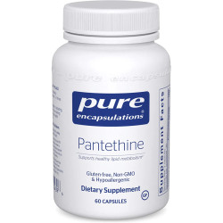 Пантетин, Pantethine Pure Encapsulations, 60 капсул