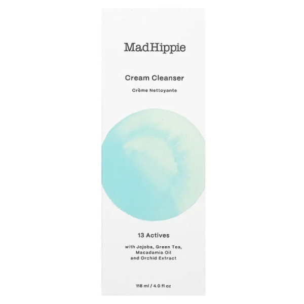 Средство для умывания, Cream Cleanser, 13 Actives, Mad Hippie Skin Care Products, 118 мл