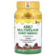 Мультивітаміни для дорослих, Adult Multivitamin Honey Gummies, Country Life, натуральна малина, 60 жувальних таблеток