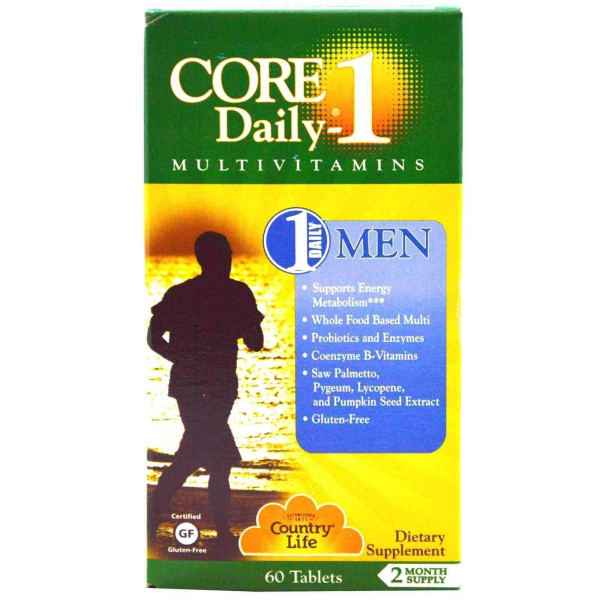 Вітаміни для чоловіків, Multivitamins, Country Life, 60 таблеток