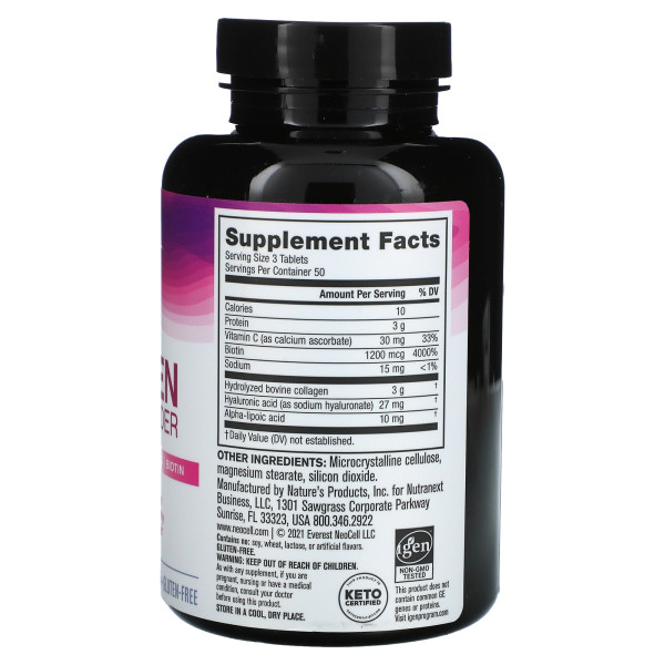 Колаген, творець краси, Collagen, Neocell, 150 таблеток