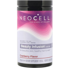 Коллаген, Neocell Beauty Infusion, журавлинний коктейль, 330 г.