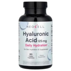 Гіалуронова кислота 125 мг, Hyaluronic Acid Neocell, 60 веганських капсул