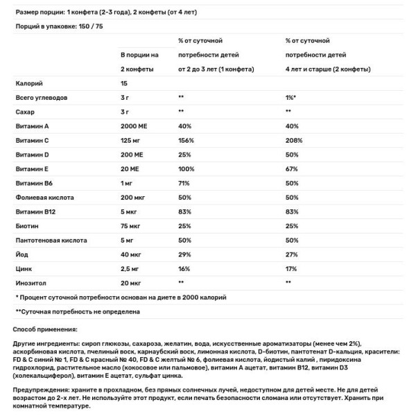 Мультивітаміни для дітей з підтримкою імунітету (Children's Multivitamin), Flintstones, 150 жувальних цукерок