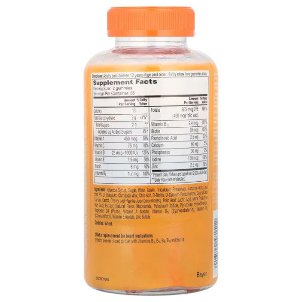 Мультивітаміни та мультимінерали для жінок, Multivitamin\/Multimineral Supplement, One-A-Day, 170 жувальних таблеток