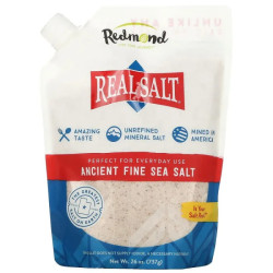 Морская соль мелкая, Real Salt Ancient Fine Sea Salt Trading Company, 737 г