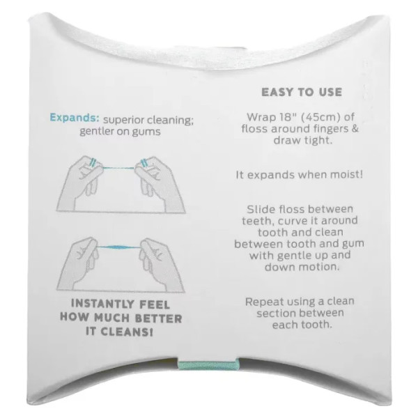 Зубна нитка, Dental floss, Dr. Tung's, натуральний кардамон, 27 м