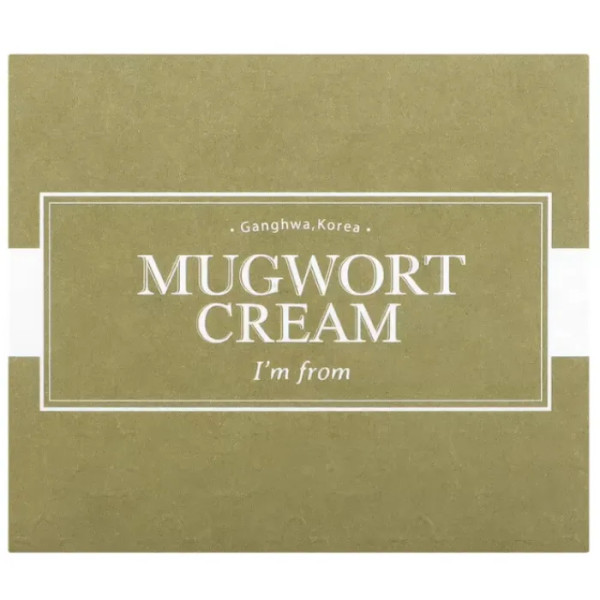 Крем для обличчя заспокійливий, Mugwort Cream, I'm From, з екстрактом полину, 50 мл