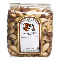 Бразильські горіхи, сирі, цілісні, Brazil Nuts Bergin Fruit and Nut Company, 454 г