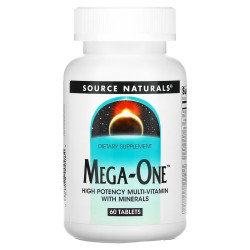 Мультивітаміни з мінералами, Source Naturals Multi-Vitamin with Minerals, по 1 на день, 60 таблеток