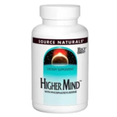 Підтримка мозку, Higher Mind Source Naturals, 60 таблеток