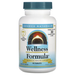 Трав'яний комплекс для імунітету, Source Naturals Wellness Formula Bio-Align, 90 таблеток