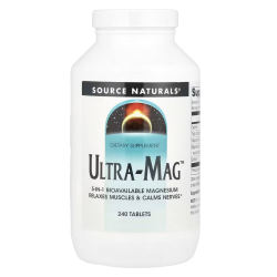 Магній ультра, Ultra-Mag Source Naturals, 240 таблеток