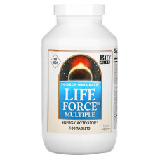 Мультивітаміни для імунітету без заліза, Force Multiple, Source Naturals, 180 таблеток