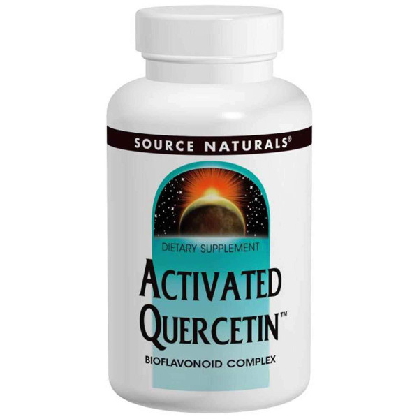 Кверцетин (Activated Quercetin), Source Naturals, 200 таблеток