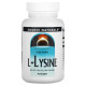 Лізин, L-Lysine, Source Naturals, 100 грам