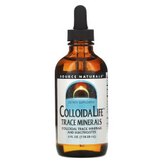 Колоїдні мінерали 118.28 мл., Source Naturals Colloida Minerals, рідкі