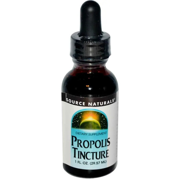 Прополіс, настоянка, Propolis Tincture, Source Naturals, 29.57 мл