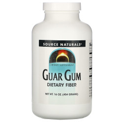 Гуарова камедь, Source Naturals Guar Gum, 454 г