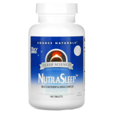 Мульти-комплекс заспокійливий 100 таблеток NutraSleep, Source Naturals