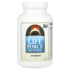 Мультивитамины, Source Naturals Life Force Multiple, 60 таблеток