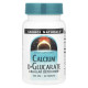 Кальцій Д-глюкарат, Calcium D-Glucarate, Source Naturals, 1000 мг, 60 таблеток (500 мг у кожній таблетці)