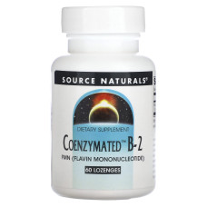 Вітамін В2 (рибофлавін), Source Naturals Coenzymated B-2, 60 льодяників