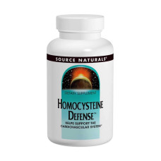 Поддержка сердца, Source Naturals Homocysteine Defense, 120 таб.