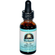 Масло орегано, Source Naturals Oil of Oregano, Wellness, 29.57 мл.